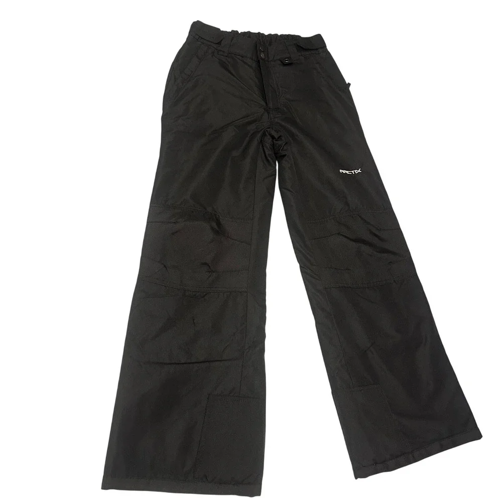 Arctix Youth Snow Pants Black Insulated Winter Ski Bibs Unisex Size Large 1150
